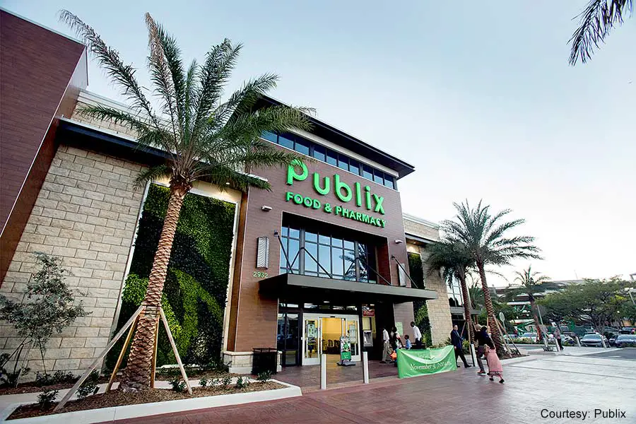 Publix food & pharmacy store entrance